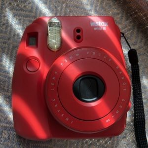 Red Instax Mini 8